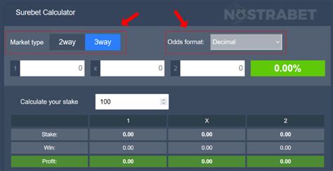 surebets calc